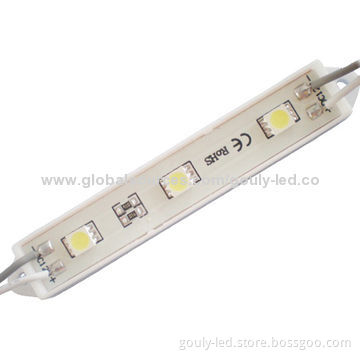 LED Module with 5050 SMD 3 LEDs, 0.72W/Piece, 12V DC Input Voltage